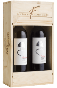 Coffret Duo Vin Cœur des Fils de Charles Favre