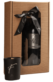 Coffret Cuvée Prestige et bougie des Fils de Charles Favre